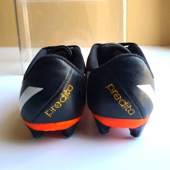 Adidas Predito Instinct FG Soccer Cleats  Red Black Shoes Toddler size 10.5C - Picture 9 of 11